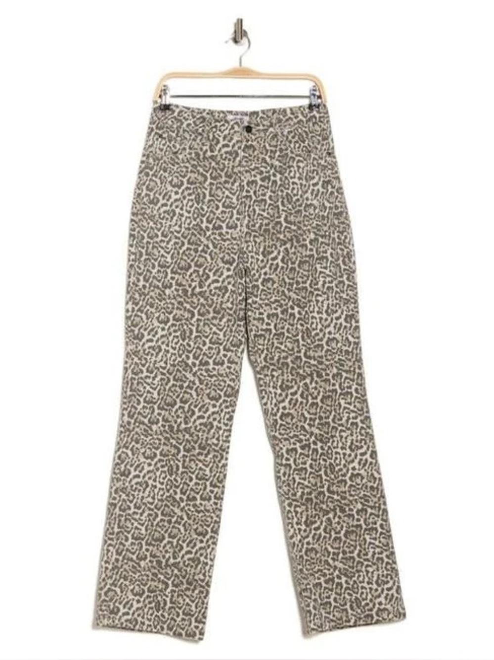 Vigoss Leopard Straight Leg Jeans In Cheetah SZ 29